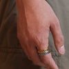 Men's Gold Rope Ring