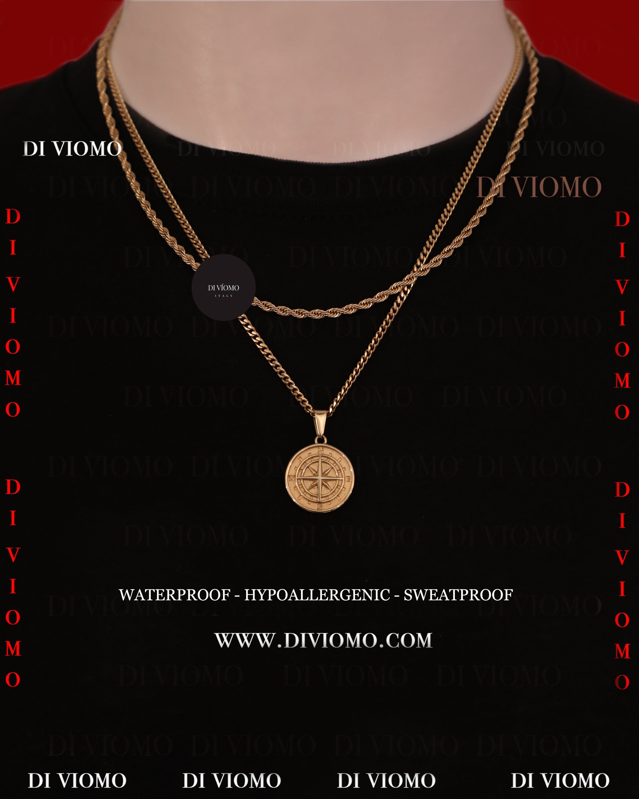 COMPASS LAYERED SET (SILVER) - Main Image